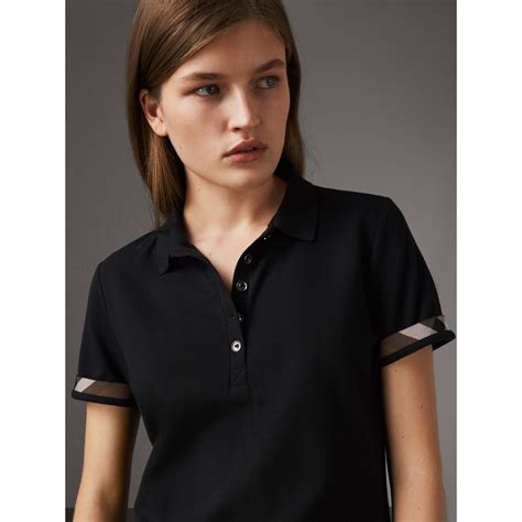 burberry t-shirt women's polo|Burberry polo shirts women's sale.